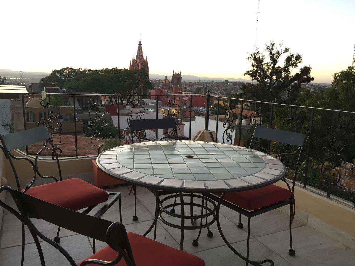 Casa Del Tio Hotel Boutique San Miguel de Allende Exterior photo View from the rooftop of the hotel