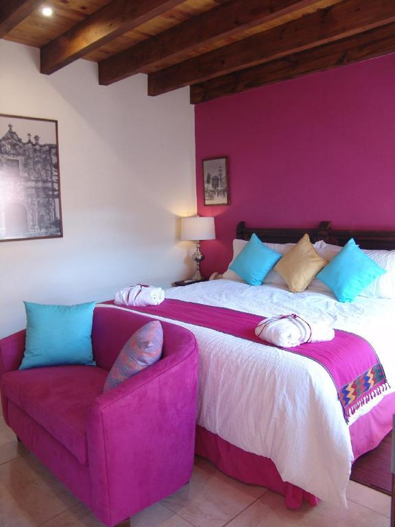 Casa Del Tio Hotel Boutique San Miguel de Allende Room photo A bedroom at the hotel