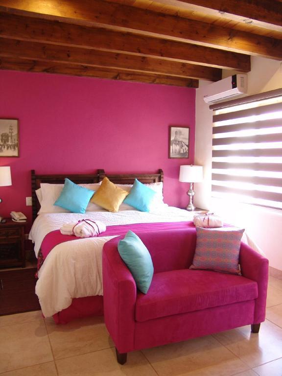 Casa Del Tio Hotel Boutique San Miguel de Allende Room photo A bedroom at the hotel